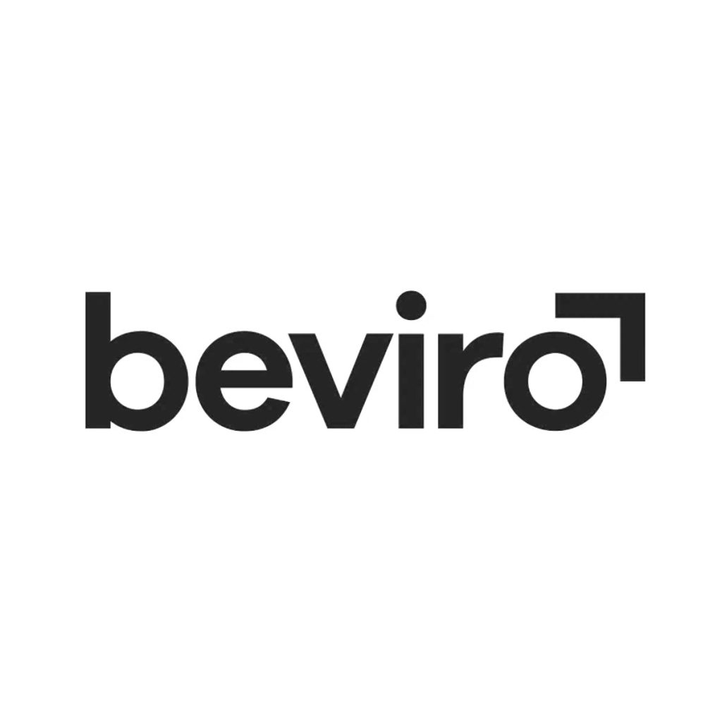 Beviro black and white logo
